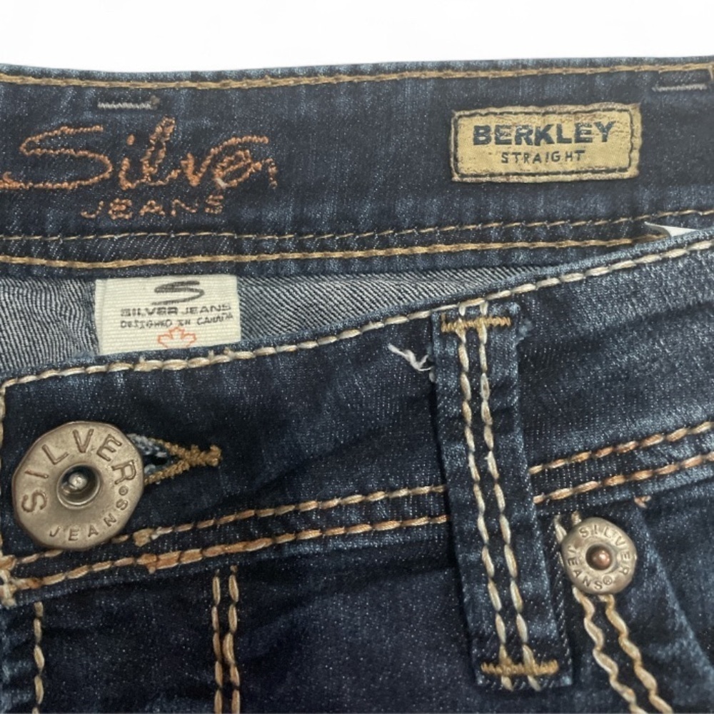 Sliver Jeans Women's BERKLEY STRAIGHT Jeans Size W33/L32 - Picture 2 of 4